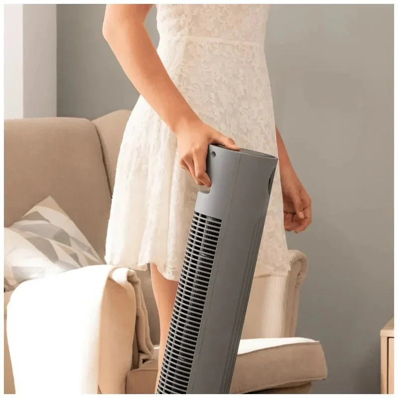 Ventilador de Torre Inteligente 36 con control remoto LED y Temporizador 12h Cecotec