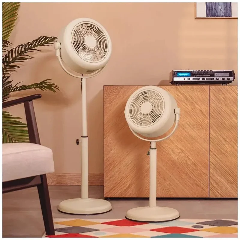 Ventilador Retro Beige 25W EnergySilence 250: Elegancia y Potencia en tu Hogar de Cecotec