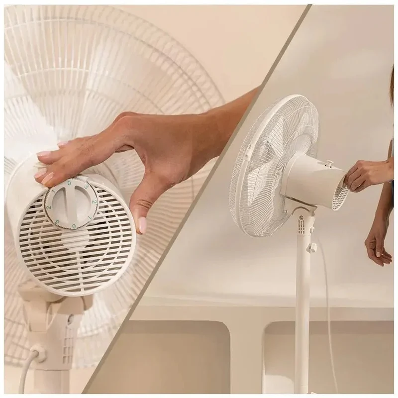 Ventilador 2en1 EnergySilence 535: Potencia, Versatilidad y Confort Ajustable de Cecotec