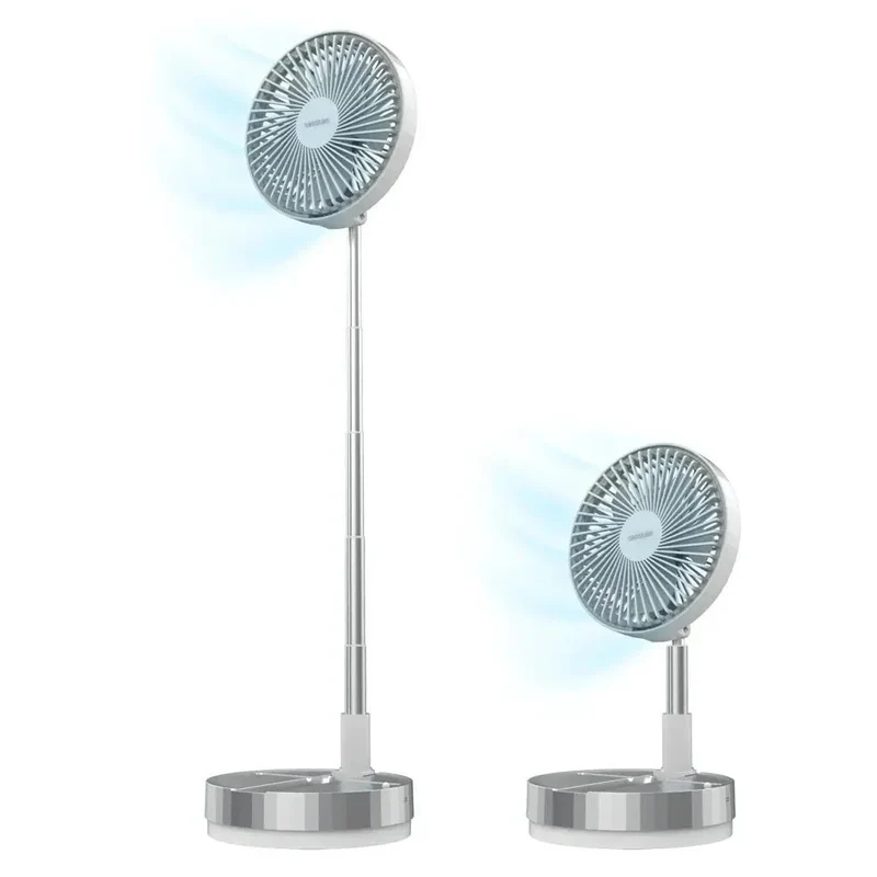 Ventilador Portátil Plegable con Batería 7200mAh y Control Remoto de Cecotec