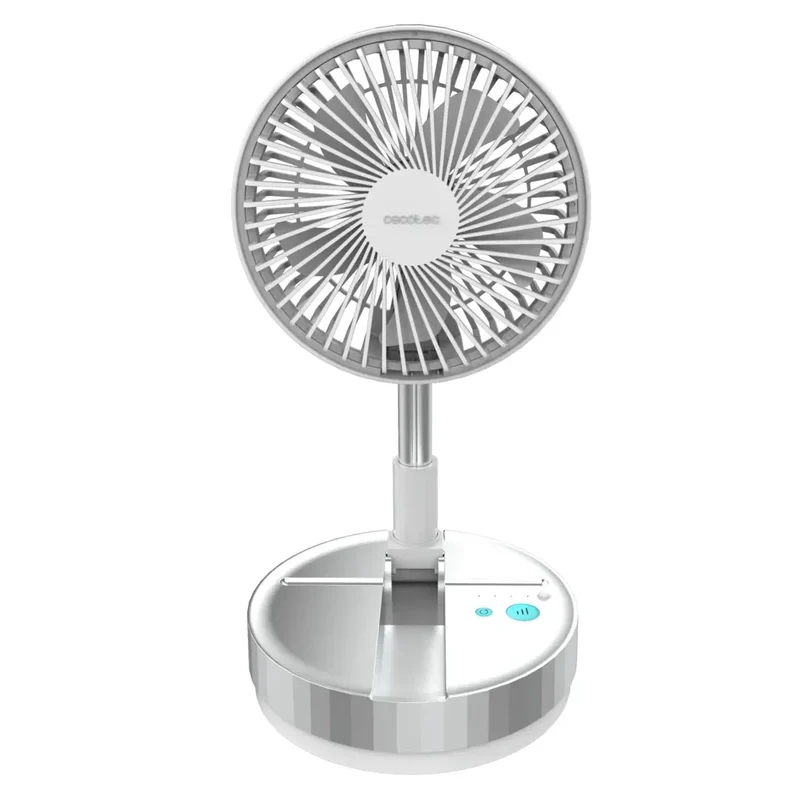 Ventilador Portátil Plegable con Batería 7200mAh y Control Remoto de Cecotec