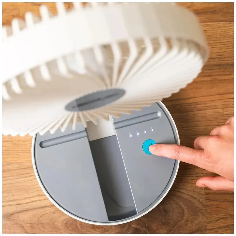 Ventilador Portátil Plegable con Batería de 7200mAh y 3 Velocidades Ajustables de Cecotec
