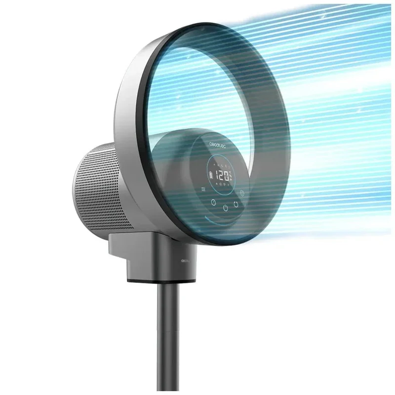 Ventilador y Purificador Sin Hélices 2 en 1 con Conexión Wifi y Pantalla LED de Cecotec