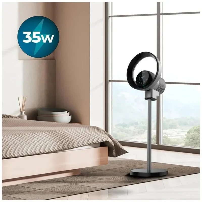 Ventilador y Purificador Sin Hélices 2 en 1 con Conexión Wifi y Pantalla LED de Cecotec