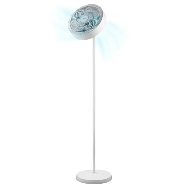 Ventilador de Pie con Luz LED, Motor Silencioso y Aire Reversible - EnergySIlence de Cecotec