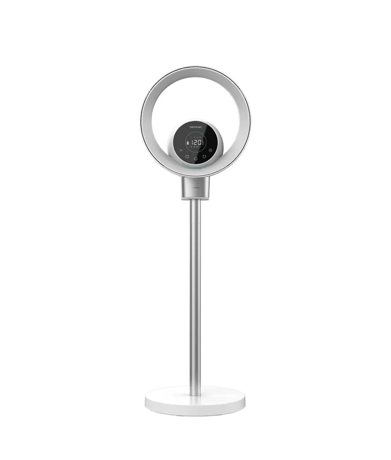 Ventilador y Purificador Sin Aspas 2 en 1 con Control Wifi y Pantalla LED de Cecotec
