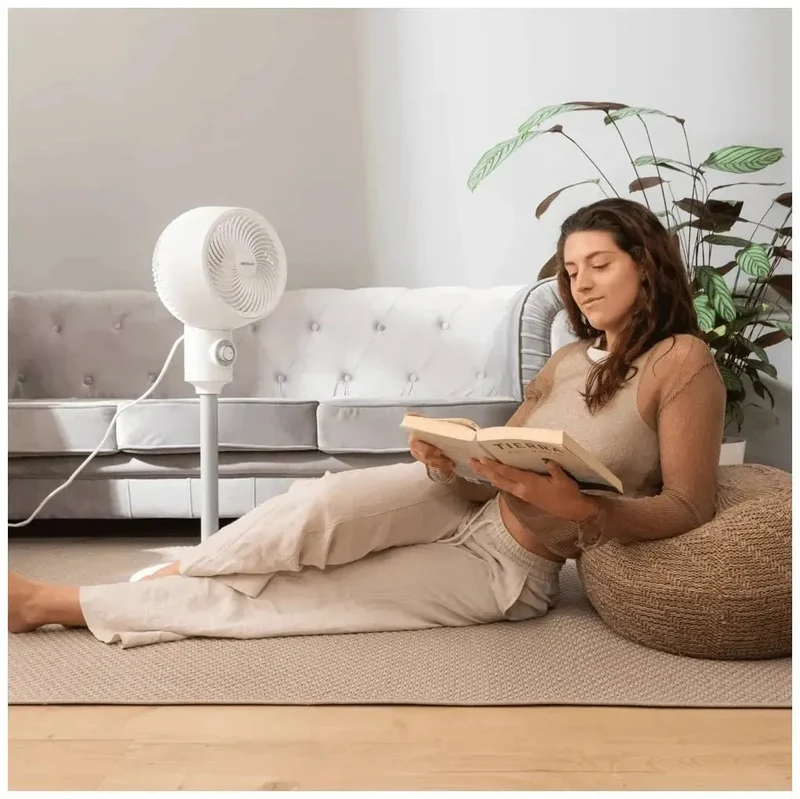 Ventilador de Pie EnergySilence 900 Cyclone: Potencia, Oscilación y Versatilidad de Cecotec