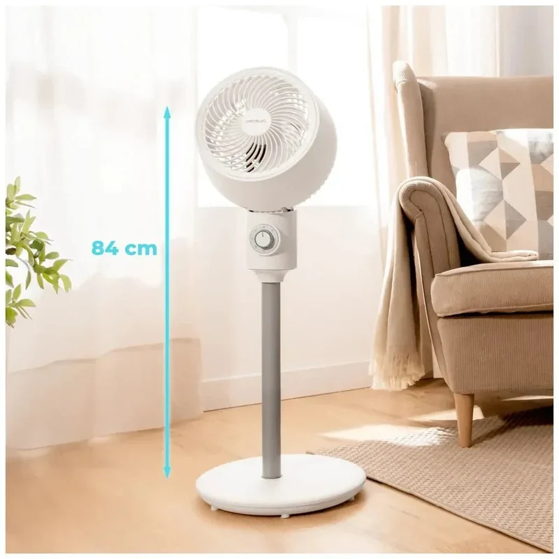 Ventilador de Pie EnergySilence 900 Cyclone: Potencia, Oscilación y Versatilidad de Cecotec