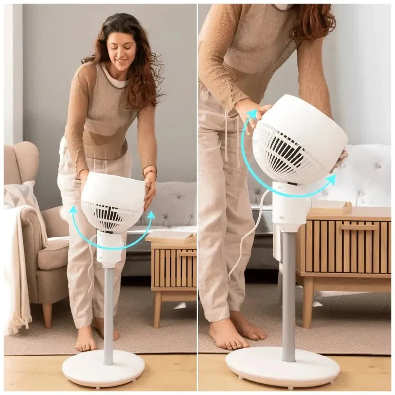 Ventilador de Pie EnergySilence 900 Cyclone: Potencia, Oscilación y Versatilidad de Cecotec