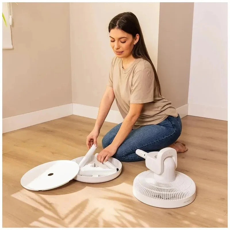 Ventilador Portátil 3 en 1 EnergySilence 2600: Potencia, Silencio y Versatilidad de Cecotec