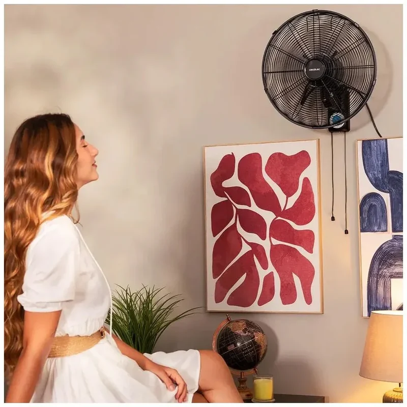 Ventilador de Pared 18'' EnergySilence 4500: Potencia y Eficiencia en tu Hogar de Cecotec