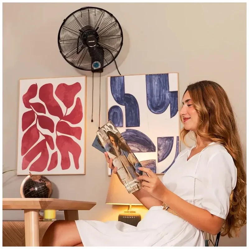 Ventilador de Pared 18'' EnergySilence 4500: Potencia y Eficiencia en tu Hogar de Cecotec