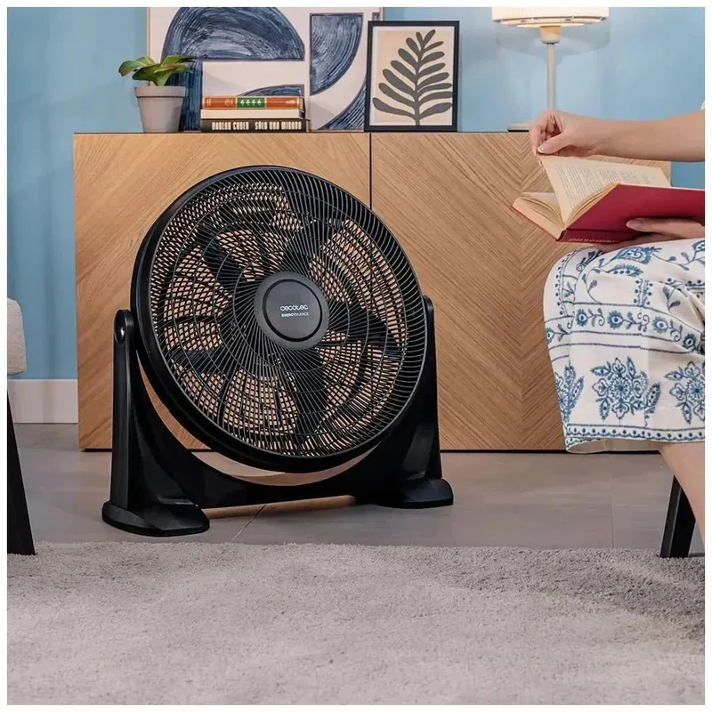 Ventilador Industrial 90W EnergySilence 2000: Potencia y Seguridad de 20 Pulgadas de Cecotec