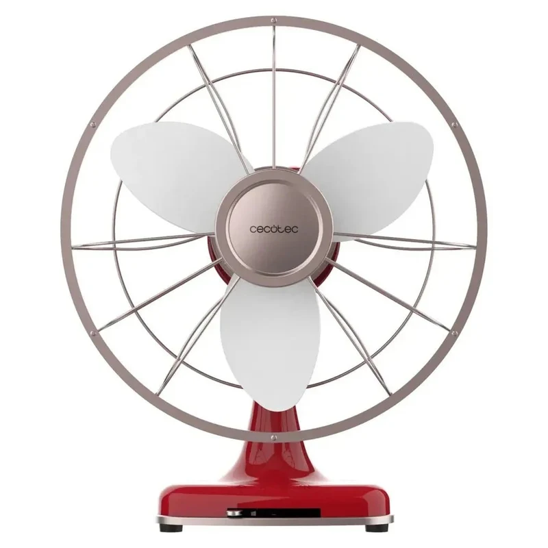 Ventilador RetroDesk 40W: Elegancia y Potencia para Hogar y Oficina de Cecotec