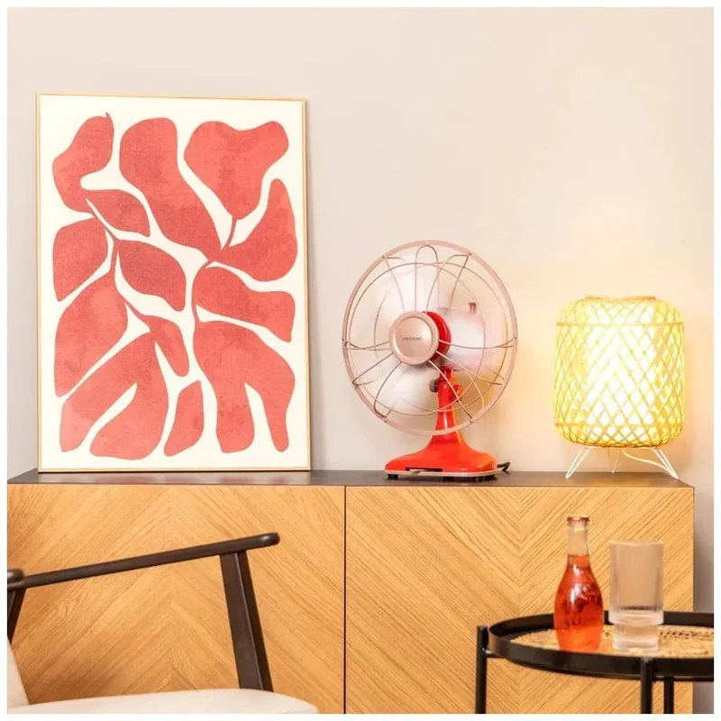 Ventilador RetroDesk 40W: Elegancia y Potencia para Hogar y Oficina de Cecotec