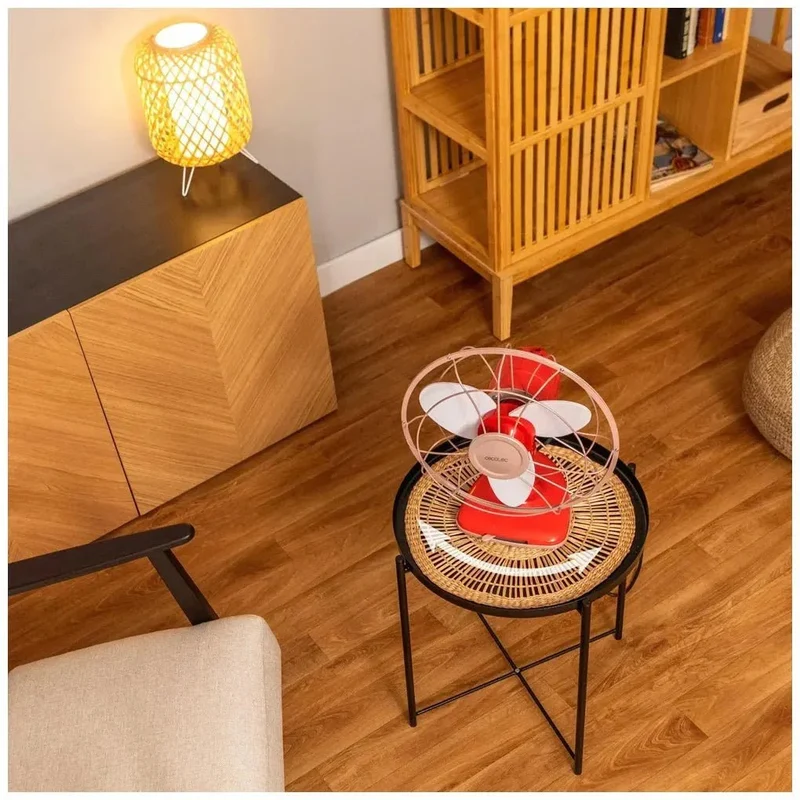 Ventilador RetroDesk 40W: Elegancia y Potencia para Hogar y Oficina de Cecotec
