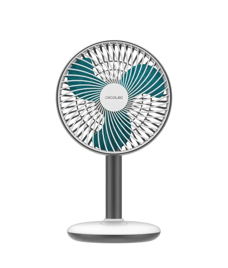 Ventilador Portátil de Sobremesa 4000mAh con Control Táctil y 4 Velocidades de Cecotec