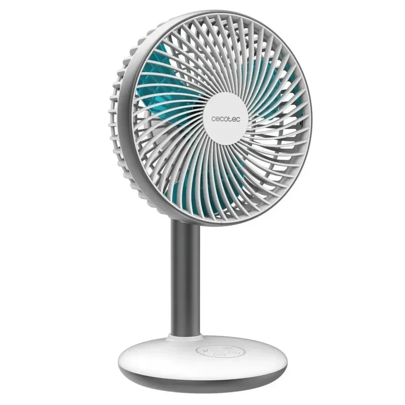 Ventilador Portátil de Sobremesa 4000mAh con Control Táctil y 4 Velocidades de Cecotec