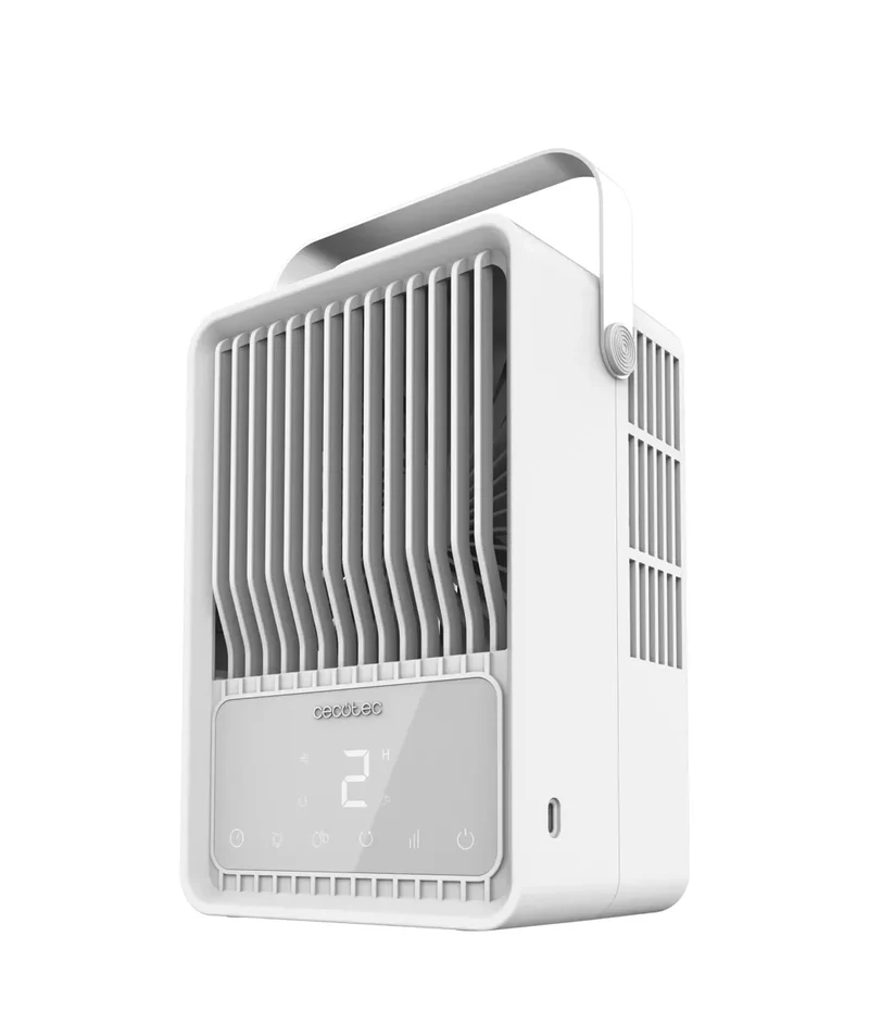 Climatizador de Sobremesa EnergySilence 500: Frescor Instantáneo y Control Táctil de Cecotec