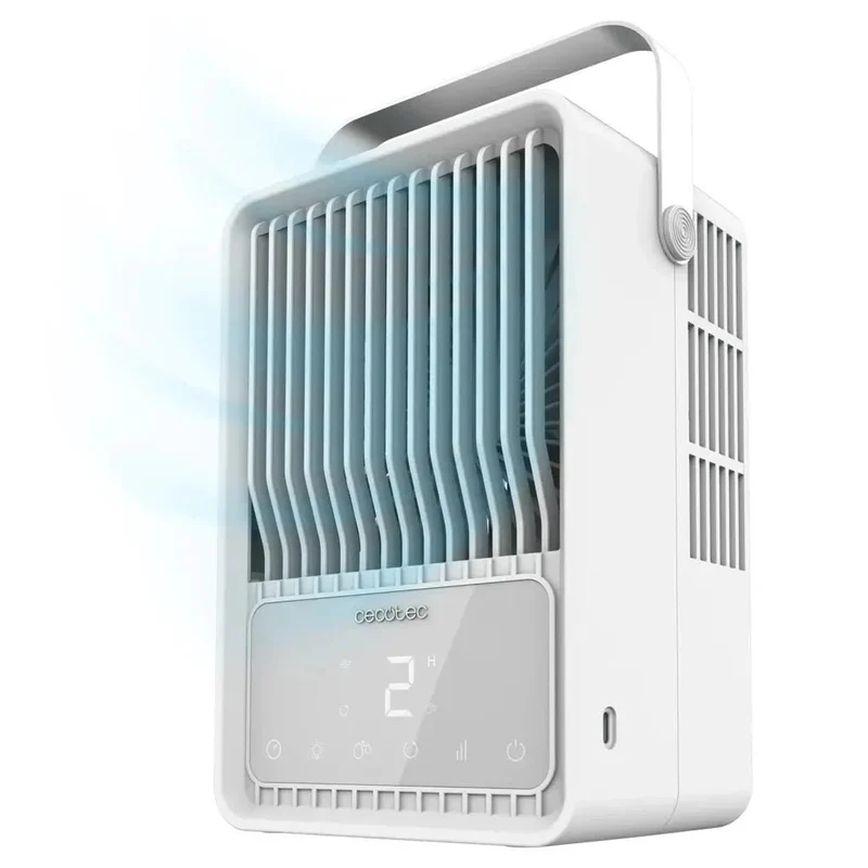 Climatizador de Sobremesa EnergySilence 500: Frescor Instantáneo y Control Táctil de Cecotec