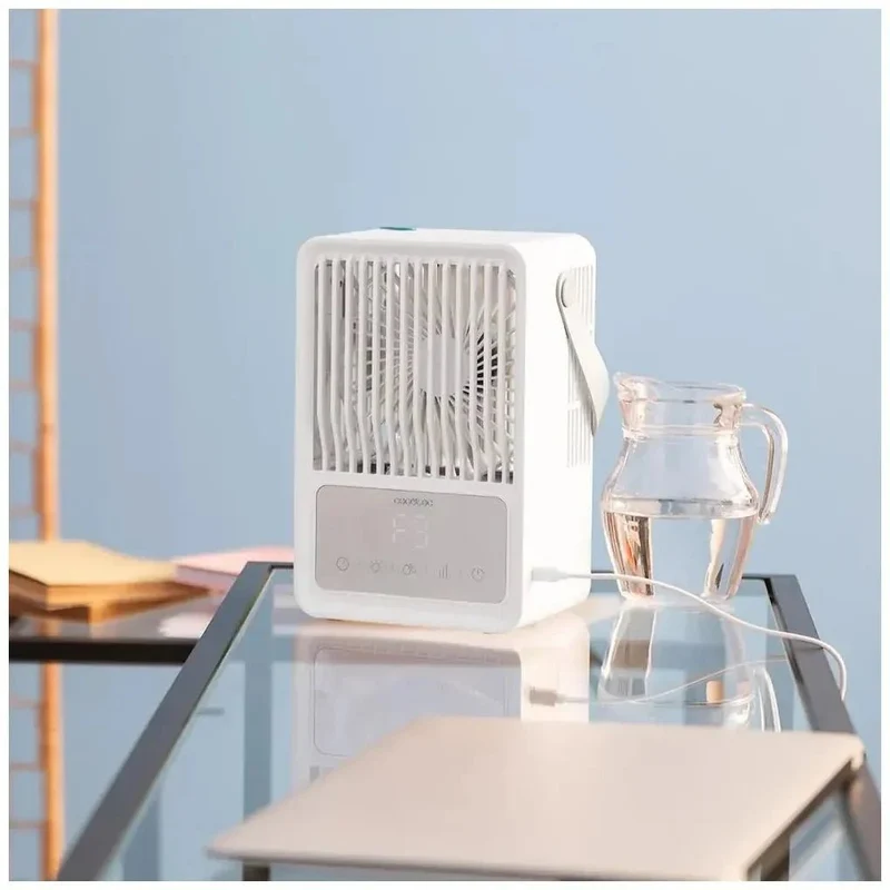 Climatizador de Sobremesa EnergySilence 500: Frescor Instantáneo y Control Táctil de Cecotec