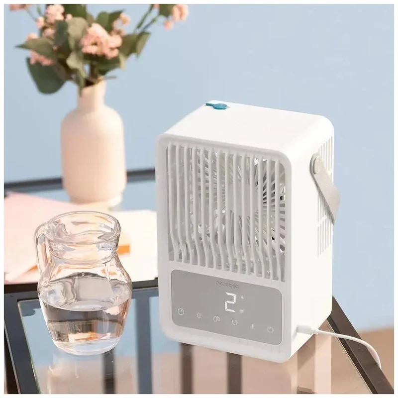 Climatizador de Sobremesa EnergySilence 500: Frescor Instantáneo y Control Táctil de Cecotec