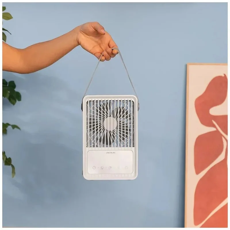 Climatizador de Sobremesa EnergySilence 500: Frescor Instantáneo y Control Táctil de Cecotec