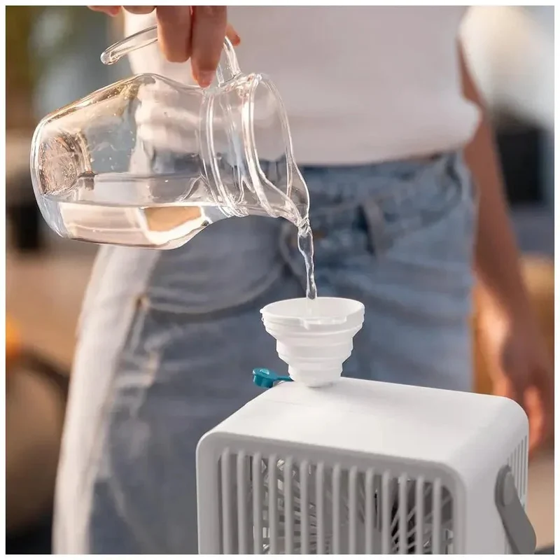 Climatizador de Sobremesa EnergySilence 500: Frescor Instantáneo y Control Táctil de Cecotec
