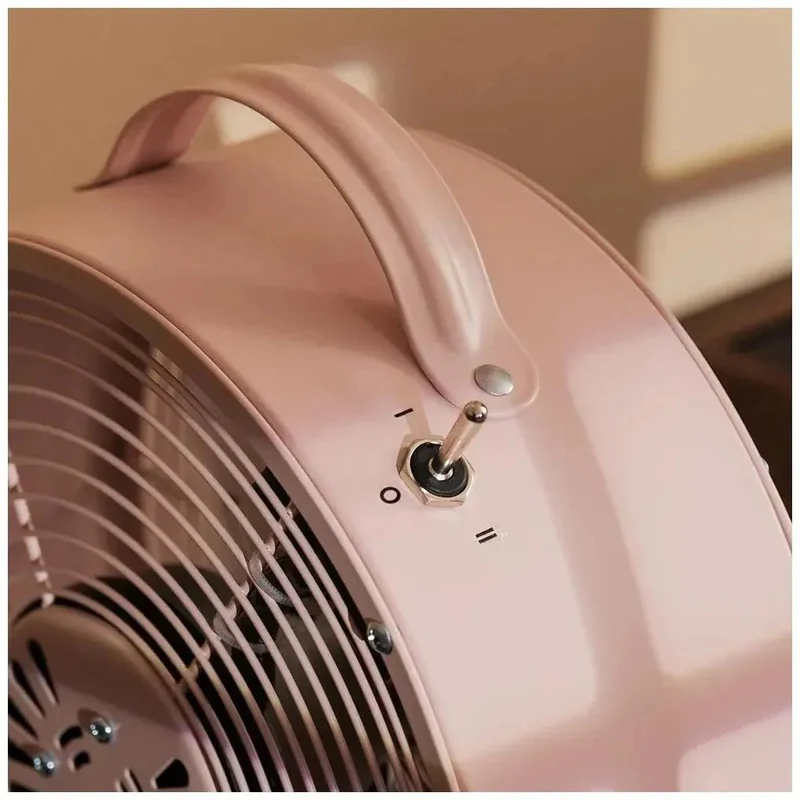 Ventilador Retro Rosa 25W EnergySilence 400: Elegancia y Potencia en Sobremesa de Cecotec