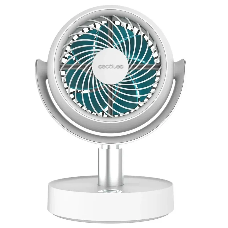 Ventilador Portátil de Sobremesa con Batería y Motor Silencioso de Alta Eficiencia de Cecotec