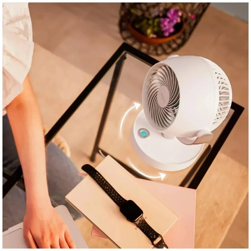 Ventilador Portátil de Sobremesa con Batería y Motor Silencioso de Alta Eficiencia de Cecotec