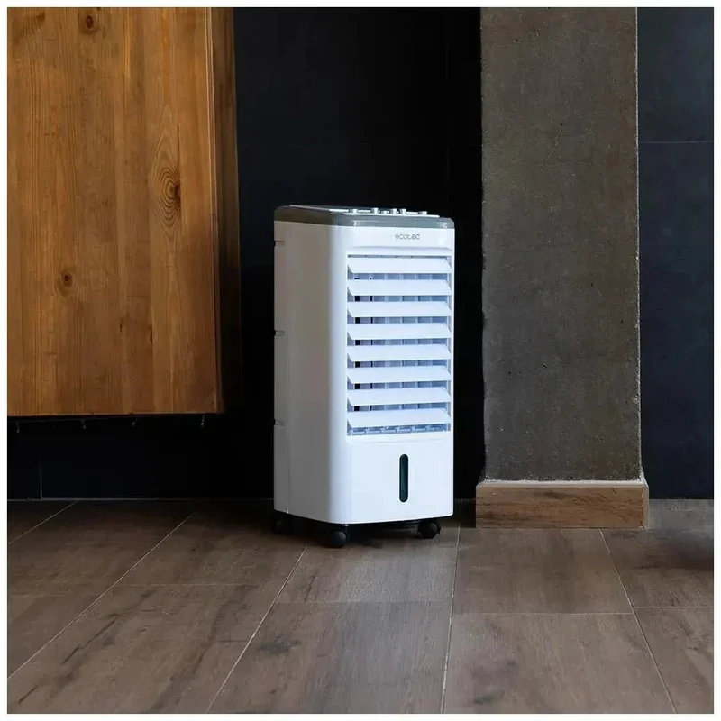 Climatizador Evaporativo compacto 65W con depósito 3 5L y Oscilación 70o Cecotec