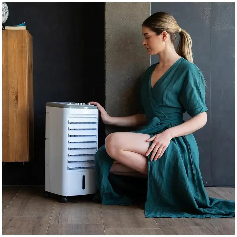 Climatizador Evaporativo compacto 65W con depósito 3 5L y Oscilación 70o Cecotec