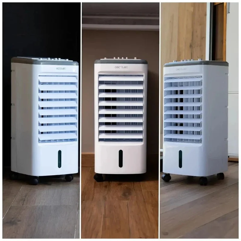 Climatizador Evaporativo compacto 65W con depósito 3 5L y Oscilación 70o Cecotec