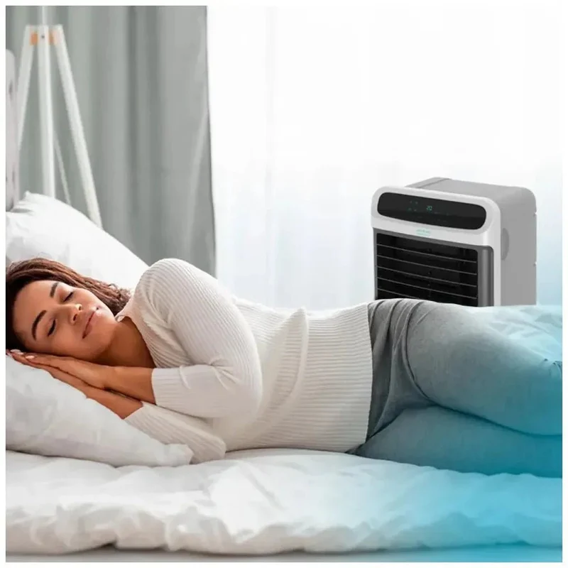 Climatizador Evaporativo 3 en 1: Frío, Ionizador y Ventilador con Control Remoto de Cecotec