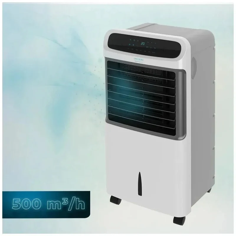 Climatizador Evaporativo 3 en 1: Frío, Ionizador y Ventilador con Control Remoto de Cecotec