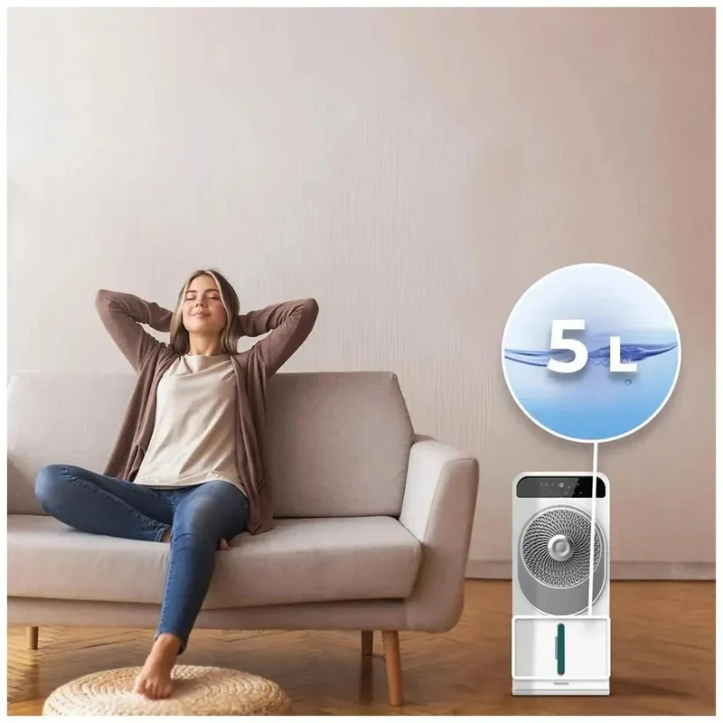 Climatizador Evaporativo EnergySilence 5000 frescor eficiente y versátil Cecotec