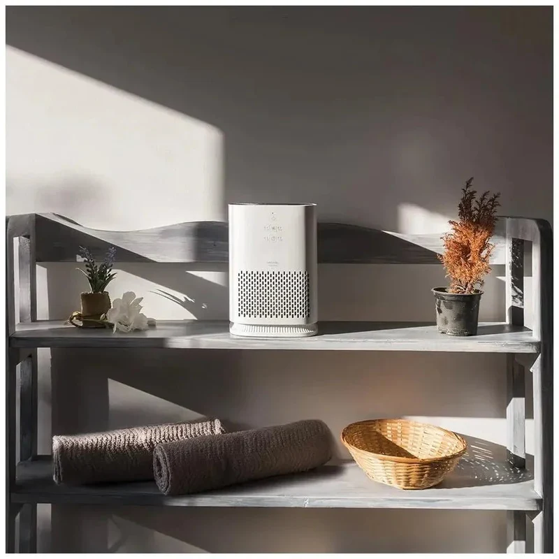 Purificador de Aire Compacto con Ionizador y Bajo Consumo para Espacios Pequeños de Cecotec