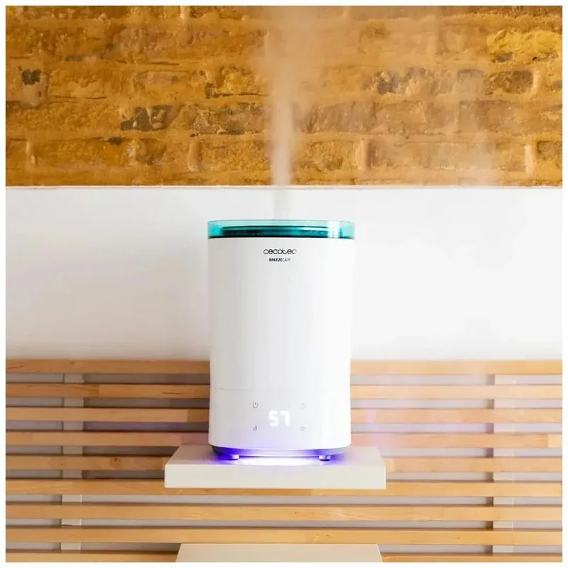 Humidificador BreezeCare 3000: Aire Saludable con Gran Capacidad y Silencio de Cecotec