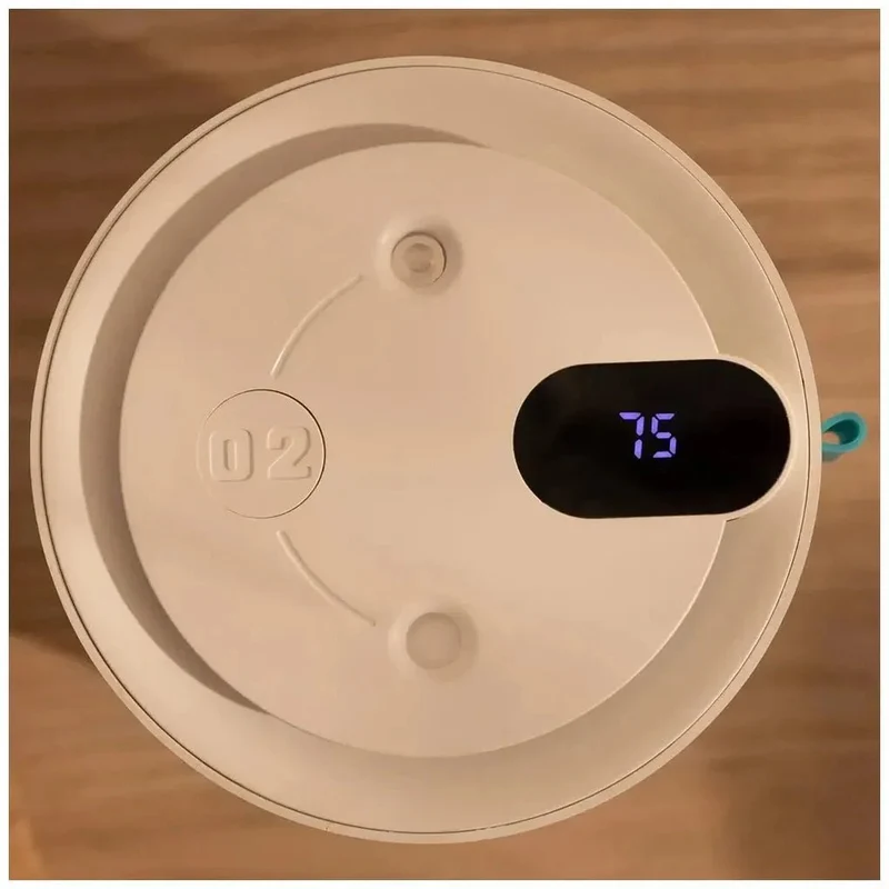 Difusor Humidificador Inalámbrico 500ml con Pantalla LED y Aromaterapia de Cecotec