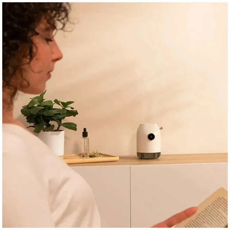 Difusor Humidificador Inalámbrico 550ml con Pantalla LED y Aromaterapia de Cecotec