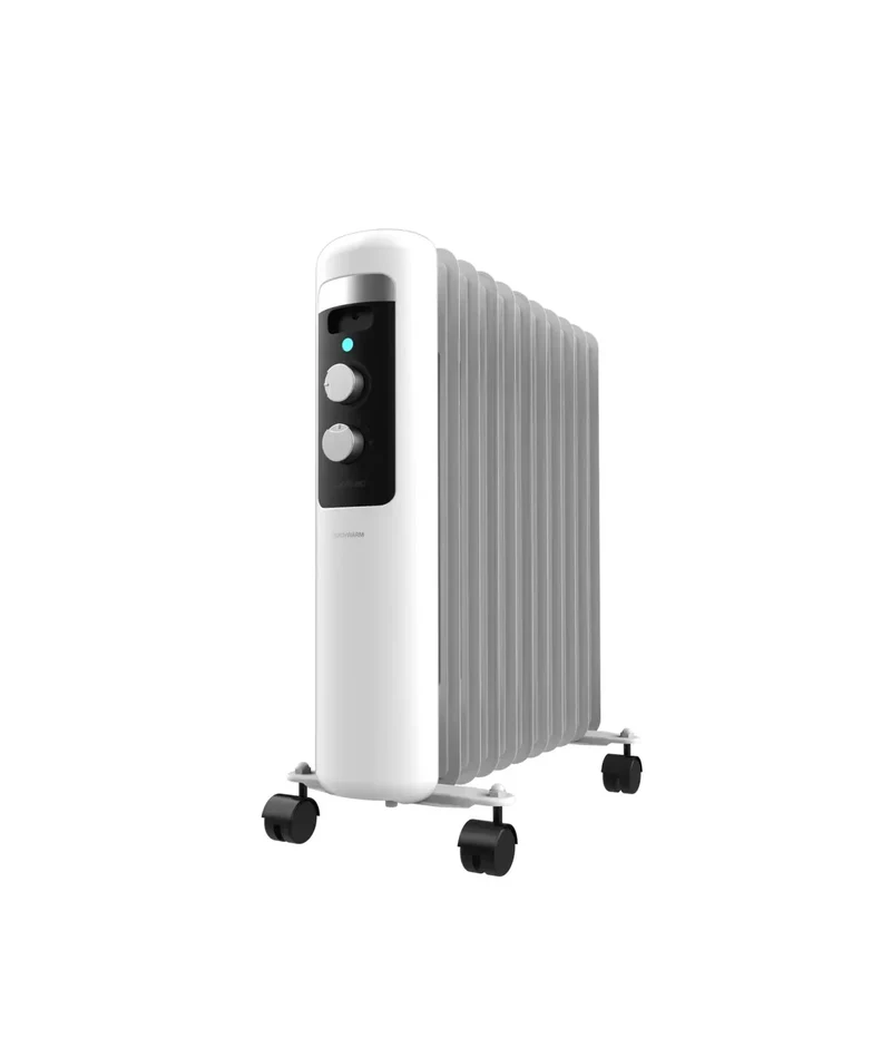 Radiador Eléctrico de Aceite 2500W para Calor Eficiente en Espacios Pequeños de Cecotec