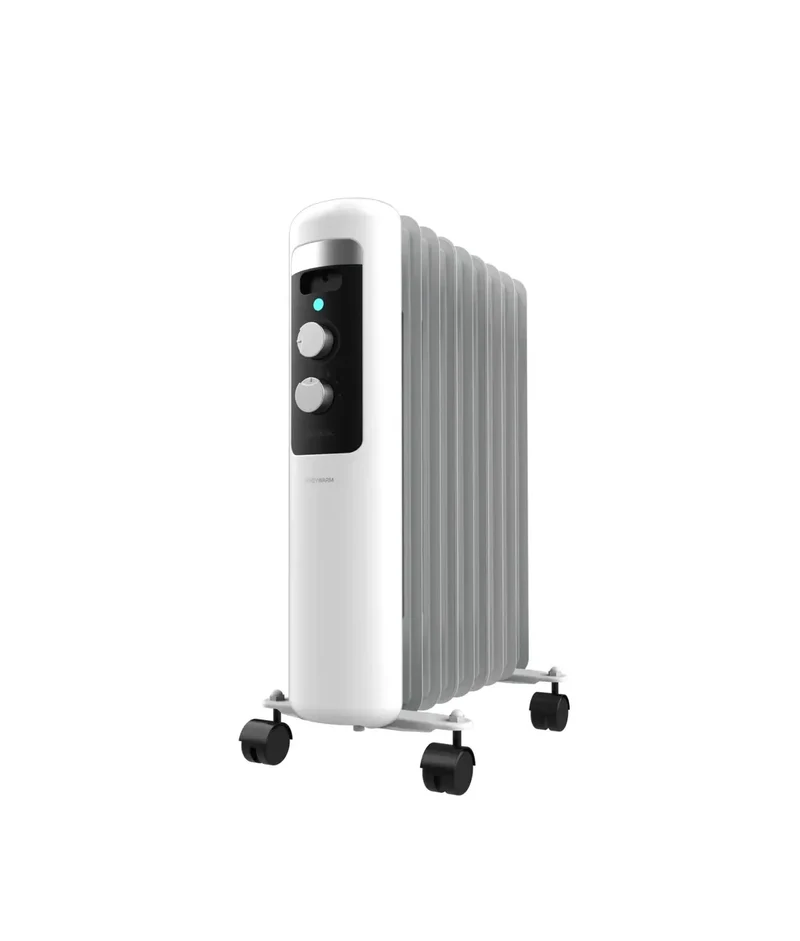 Radiador Eléctrico de Aceite 2000W para Habitaciones Pequeñas con Seguridad de Cecotec
