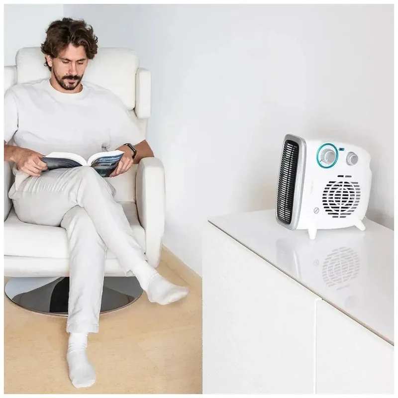 Termoventilador 1800W ReadyWarm 2070: Calor Eficiente y Portátil para 15 m² de Cecotec