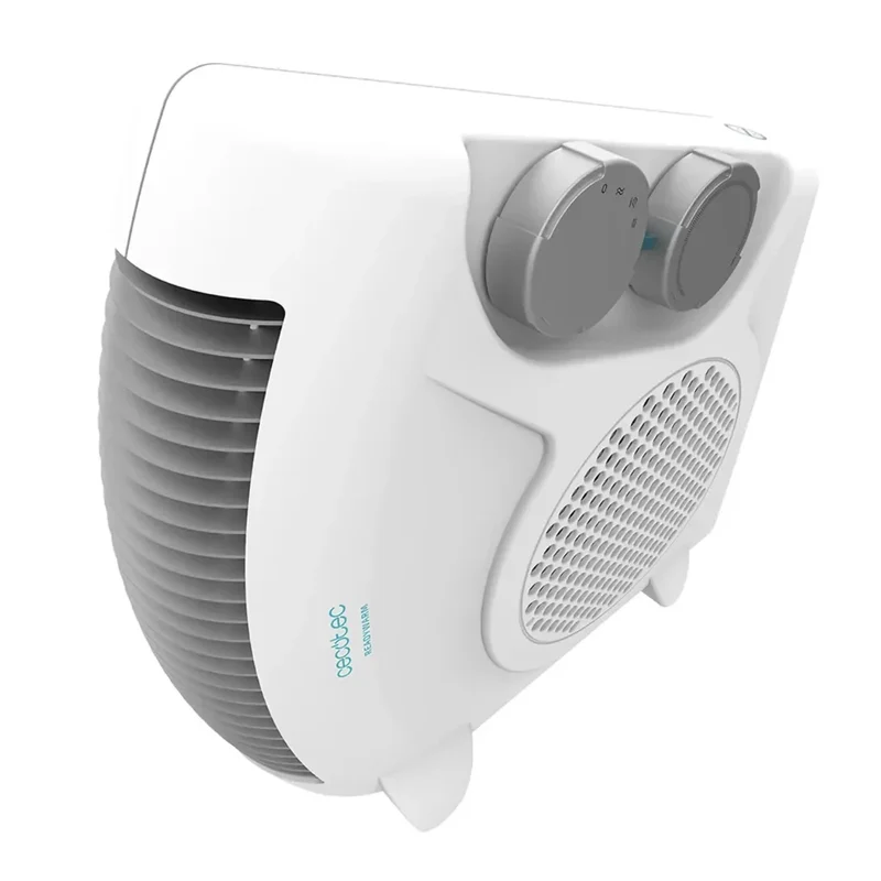 Termoventilador 2000W Silencioso y Seguro para Espacios Pequeños de Cecotec