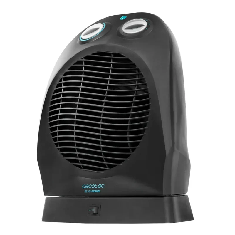 Termoventilador 2400W Silencioso con Oscilación y Modos Eco y Turbo de Cecotec