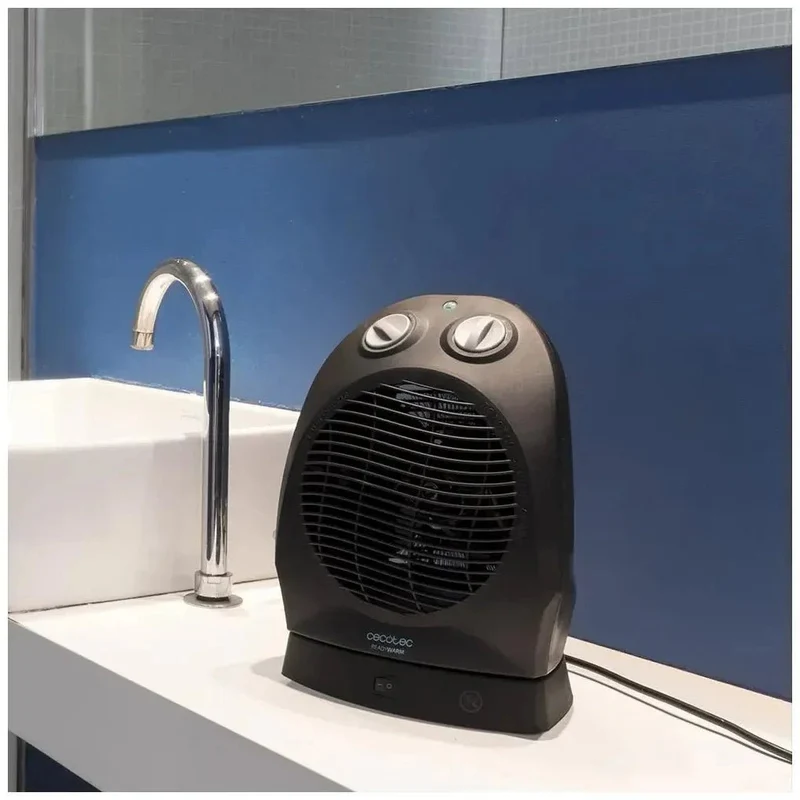 Termoventilador 2400W Silencioso con Oscilación y Modos Eco y Turbo de Cecotec