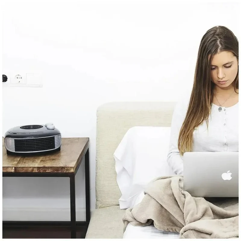 Termoventilador 2000W Silencioso y Seguro para Espacios de hasta 15m² de Cecotec