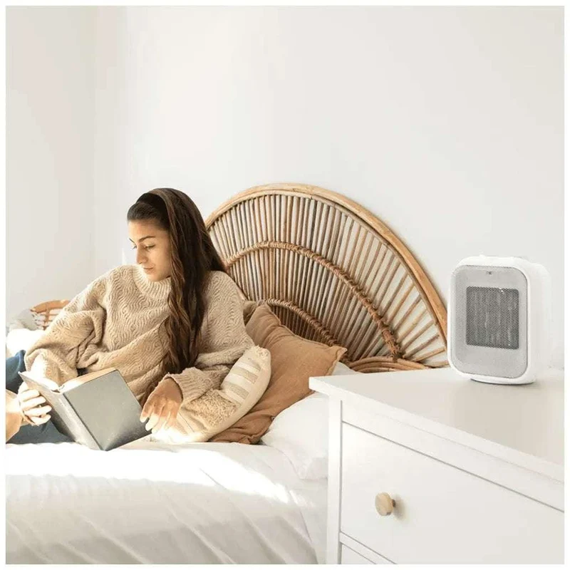 Calefactor Cerámico 1500W con Oscilación y Termostato para Espacios de 15 m² de Cecotec