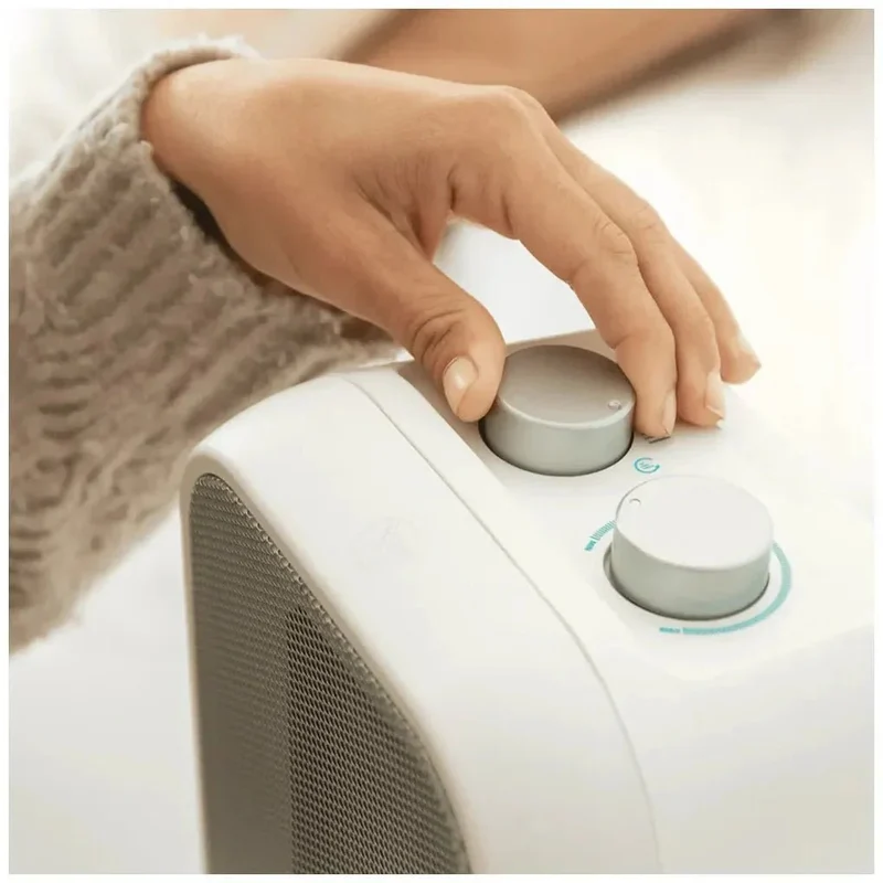 Calefactor Cerámico 1500W con Oscilación y Termostato para Espacios de 15 m² de Cecotec